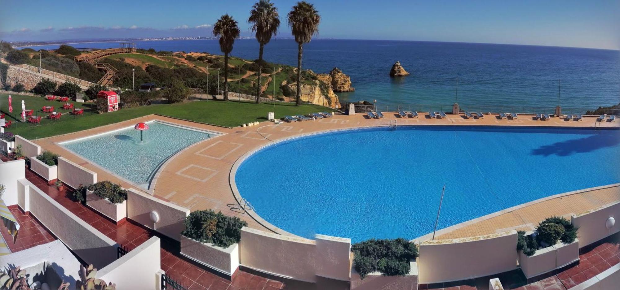Apartamento Mar Azul Lagos Bagian luar foto
